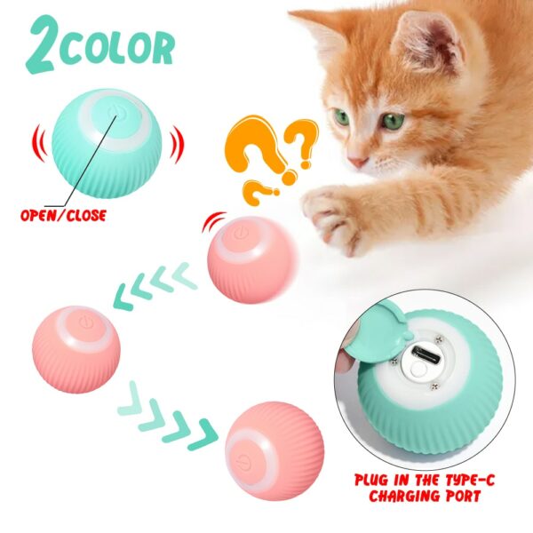 Ball Electric Cat Toy Interactive